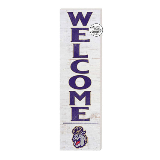 10x35 In/Outdoor Sign James Madison Dukes - WELCOME