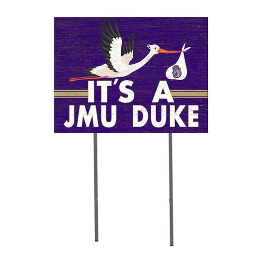 18x24 Lawn Sign It’s a Baby Duke James Madison Dukes