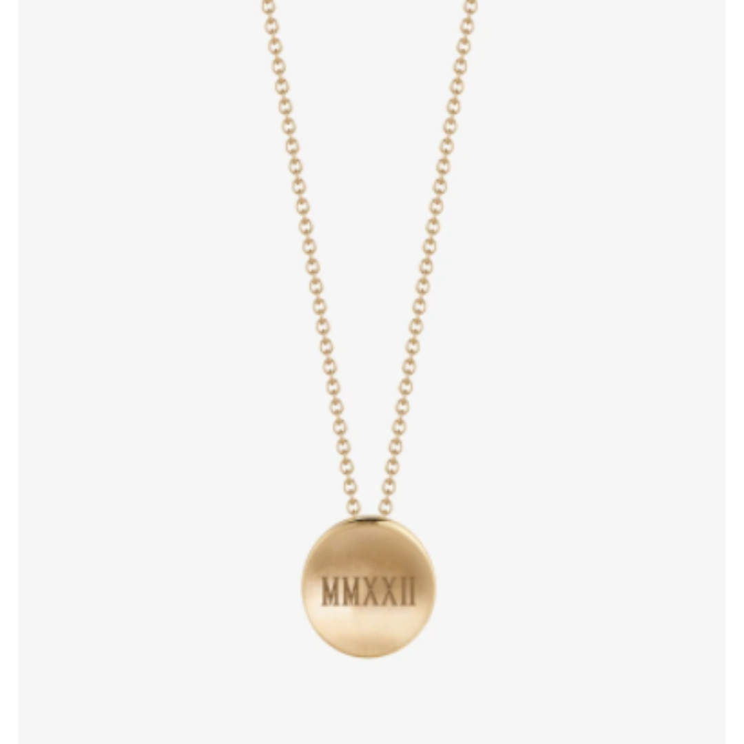 CLOSEOUT Kyle Cavan Jewelry Class of 2022 Organic Petite Graduation Necklace