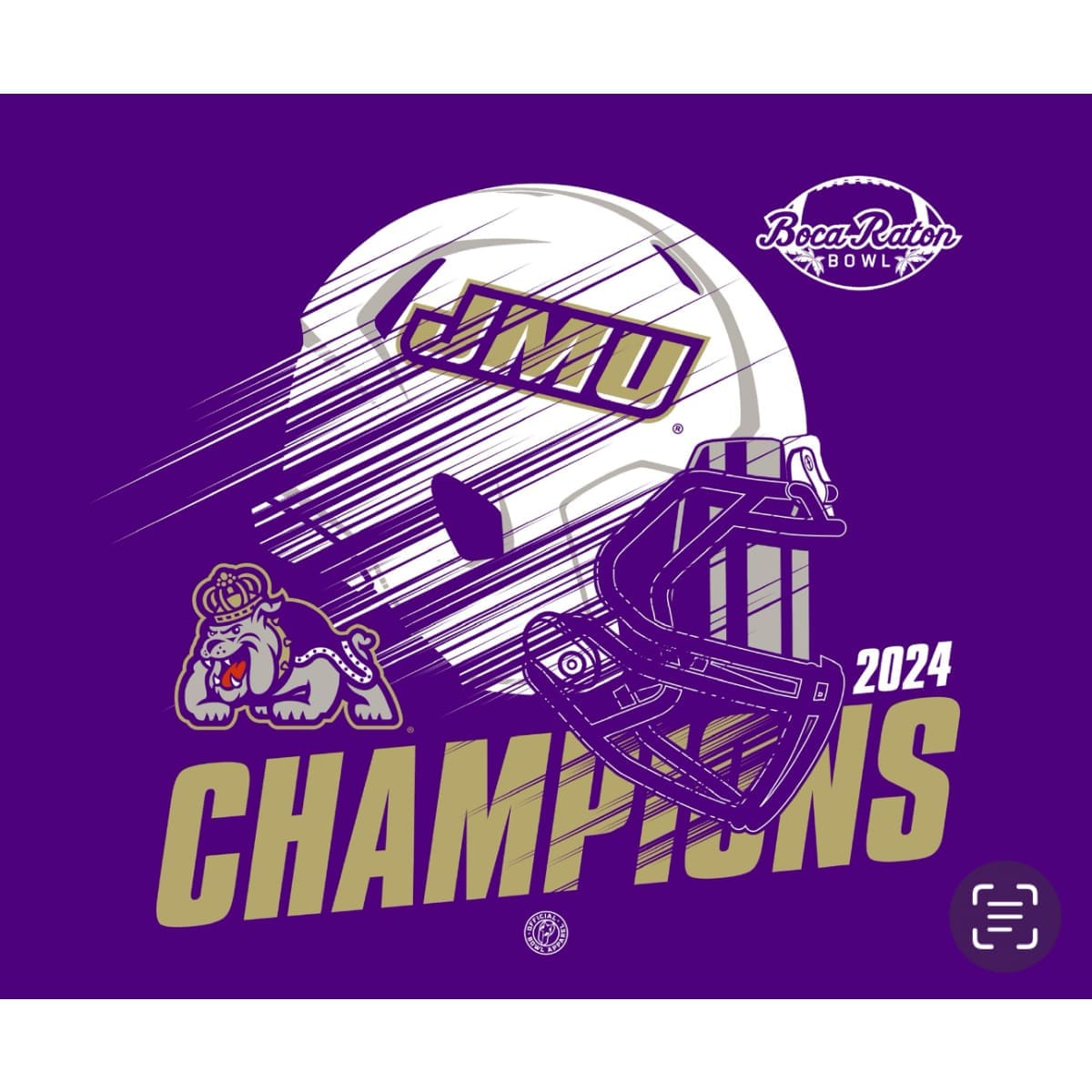 Preorder your 2024 Boca bowl champions short sleeve T-shirt before they sell out.