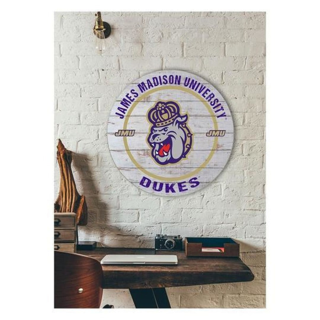 JMU Circle 20’x 20’ Indoor Signs