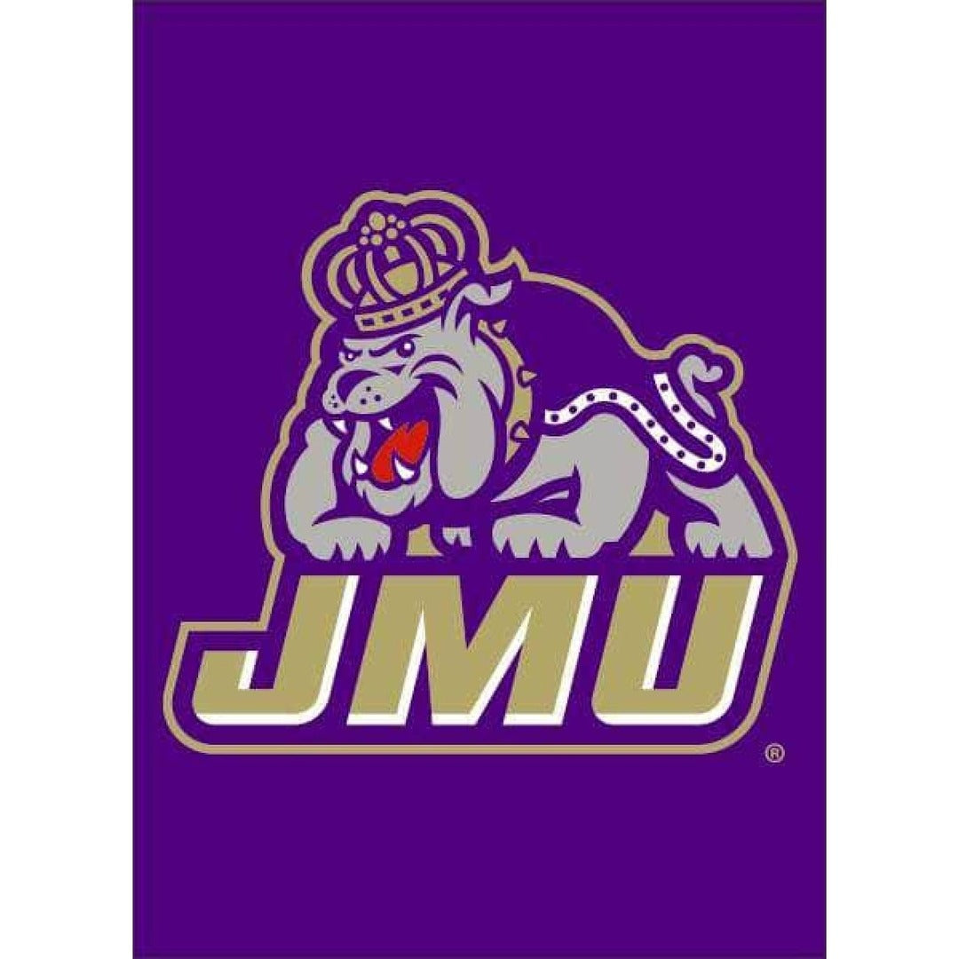 JMU Duke Dog Garden Flag- IN STOCK