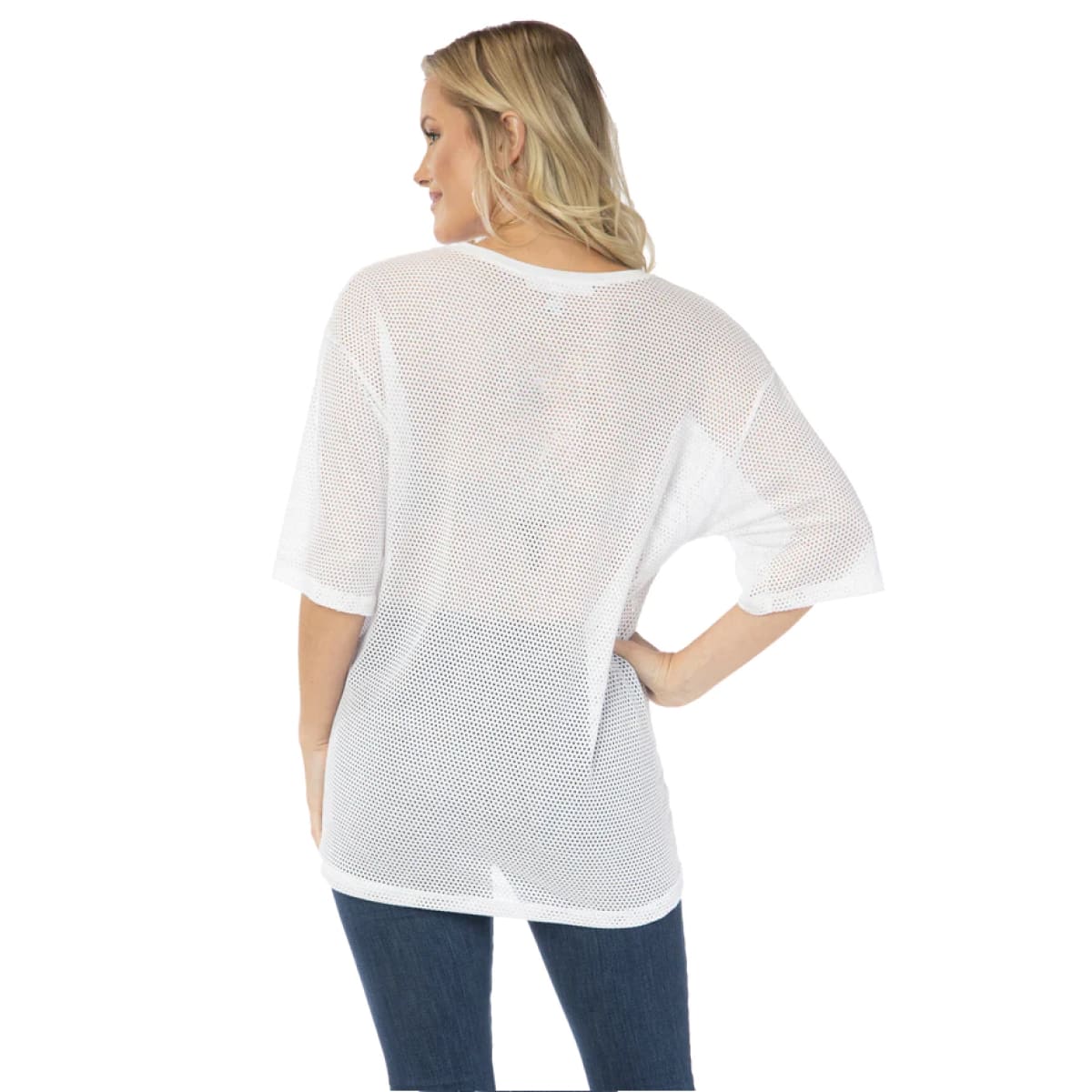 JMU Dukes Mesh Mallory Jersey - Mesh Top