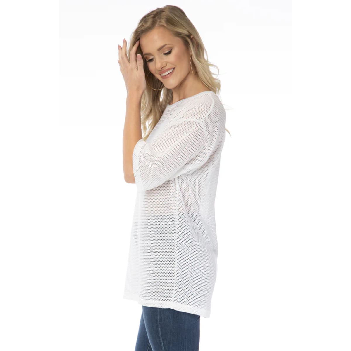 JMU Dukes Mesh Mallory Jersey - Mesh Top