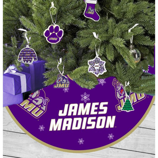 JMU Tree Skirt - SNOWFLAKE - Tree Skirt