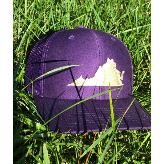 Own Your State Trucker Hat - IN STOCK - ALL PURPLE