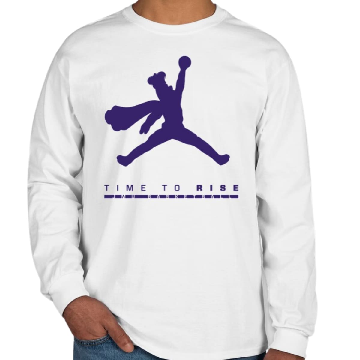 Time To Rise JMU Athletics Promo Unisex Clothing - Long