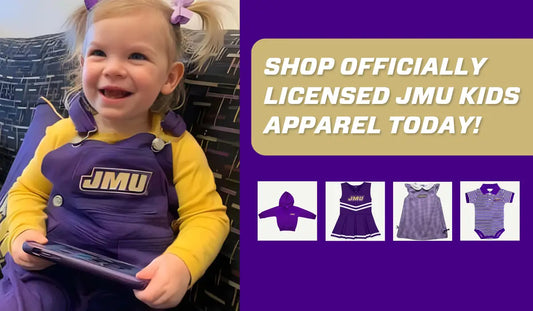 Exciting JMU Kids Apparel: Officially Licensed Clothing