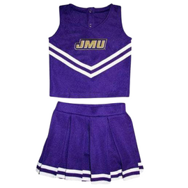 Toddler and Youth Embroidered JMU Cheerleader Outfit - IN STOCK