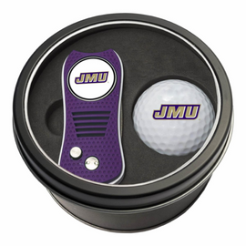 JMU Golf Tin Gift Set