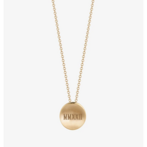 Kyle Cavan Jewelry Class of 2022 Organic Petite Graduation Necklace