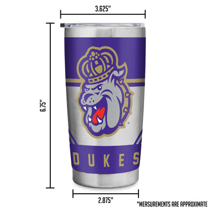 James Madison Dukes 20 oz Stainless Steel Tumbler