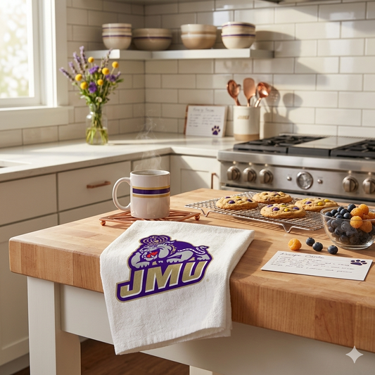 JMU Flour Sack Large Kitchen Towel