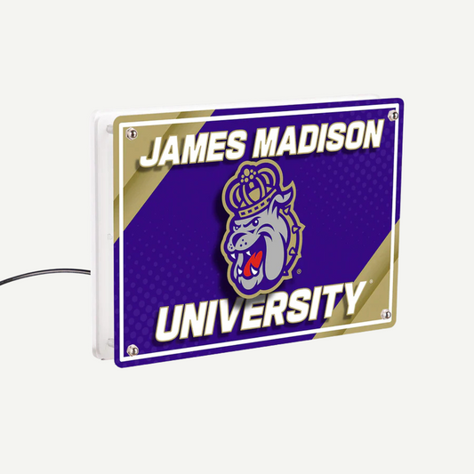 JMU COLLEGE RECTANGLE DECOR WITH LED