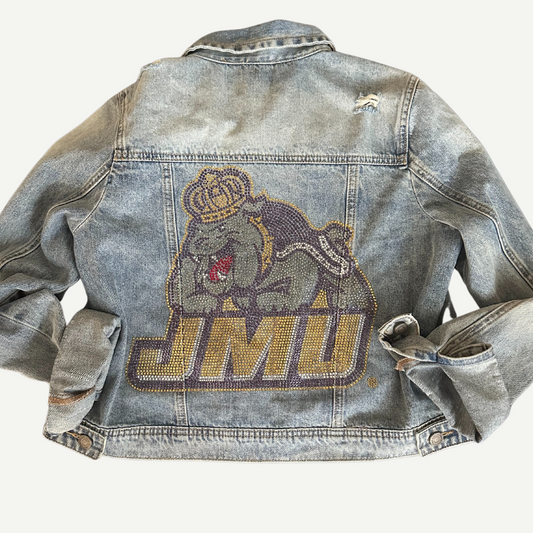 JMU_Game_Day_Denim_Jacket_Back