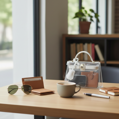 JMU Mini Andrea Clear Bag