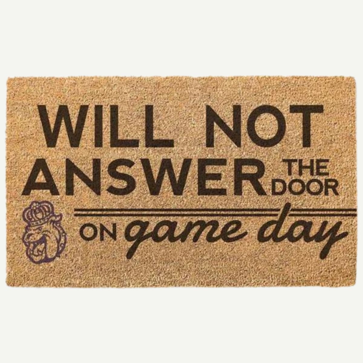 Coir Doormat No Answer James Madison Dukes - Doormat