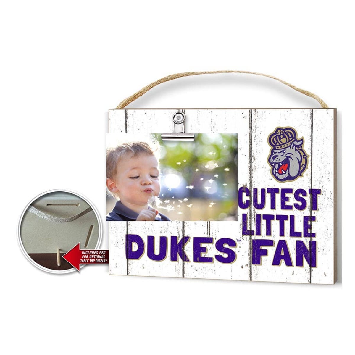 Cutest Little Duke Clip Photo Frame