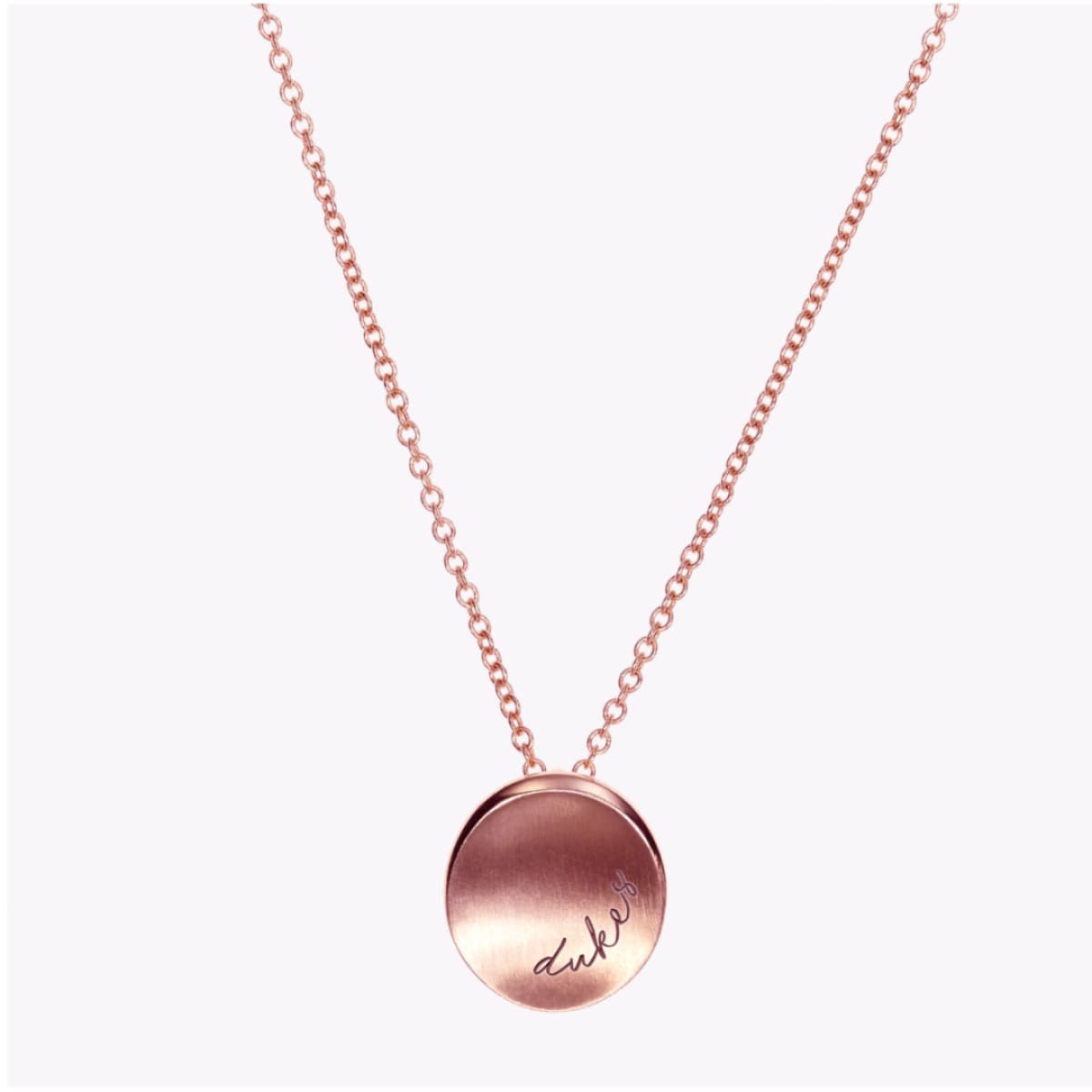 Dukes Organic Petite Necklace by Kyle Cavan - 14K ROSE GOLD