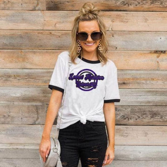 Gameday Couture ’RING YOU LATER’ tee - IN STOCK - S