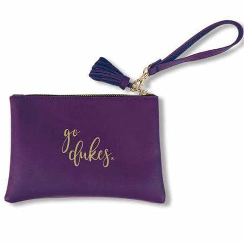 Go Dukes Vegan Leather Wristlet - IN STOCK