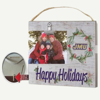 Happy Holidays JMU Picture Frame - IN STOCK - Picture Frames