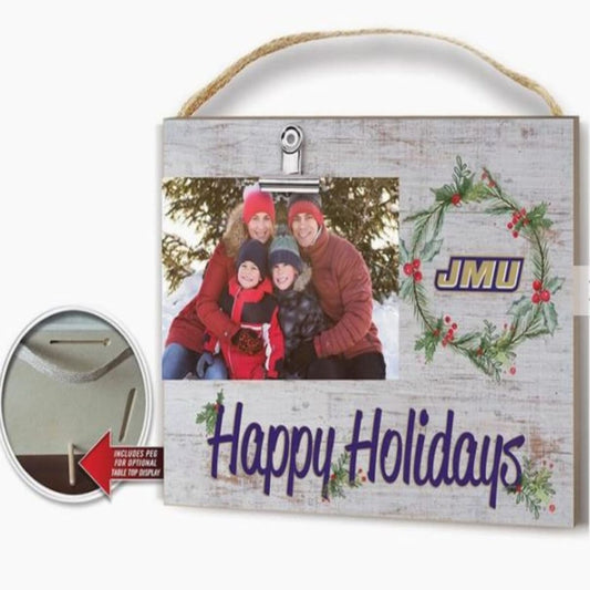 Happy Holidays JMU Picture Frame - IN STOCK - Picture Frames