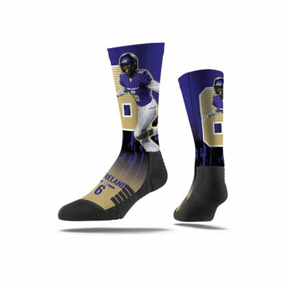 Jimmy Moreland Commemorative Crew Socks - S - Socks