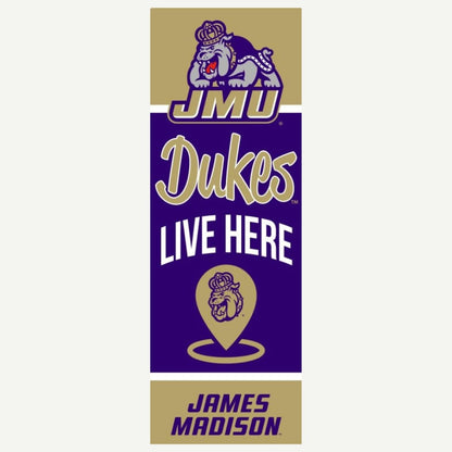 JMU 5 x 14 Garden Magnet Garden Stake Sign + Optional