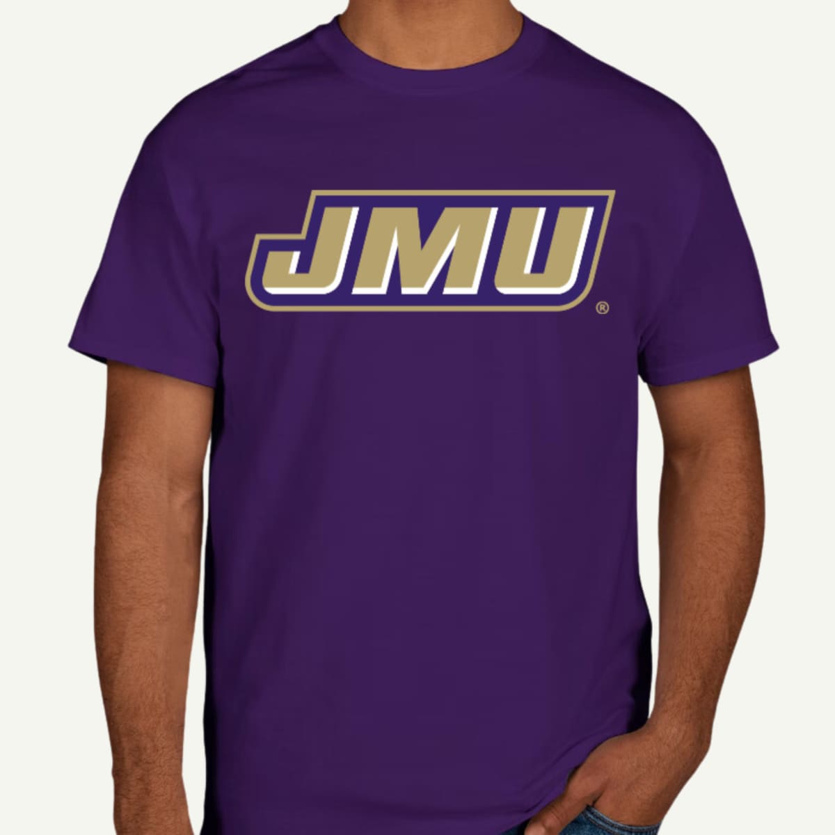 James Madison University Crewneck T-Shirt, casual wear, high-quality materials