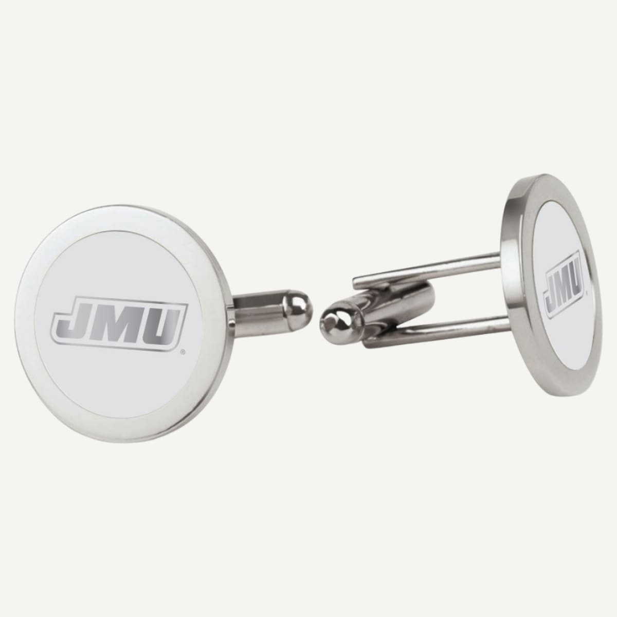 JMU Cufflinks - JMU Silver Cufflinks