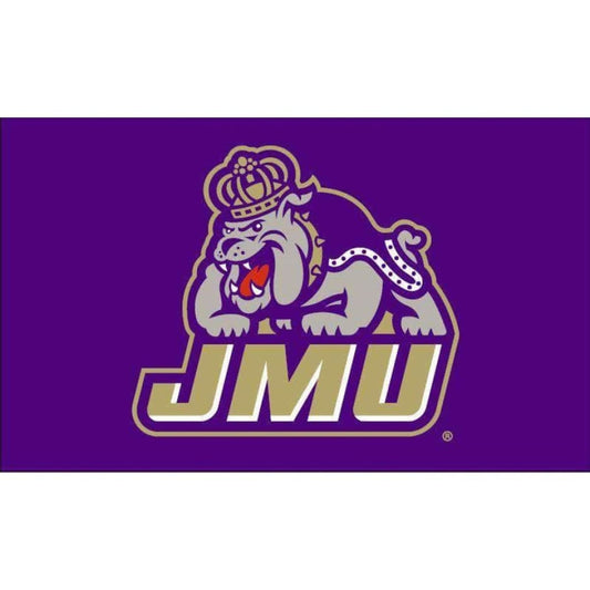 JMU Duke Dog Logo 4’ x 6’ Flag