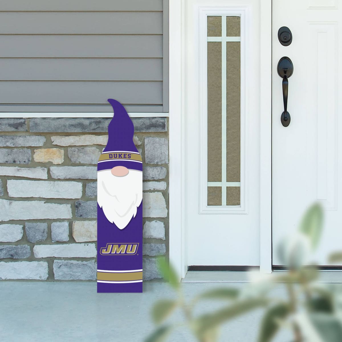 JMU Dukes Gnome Porch Sign - Sign