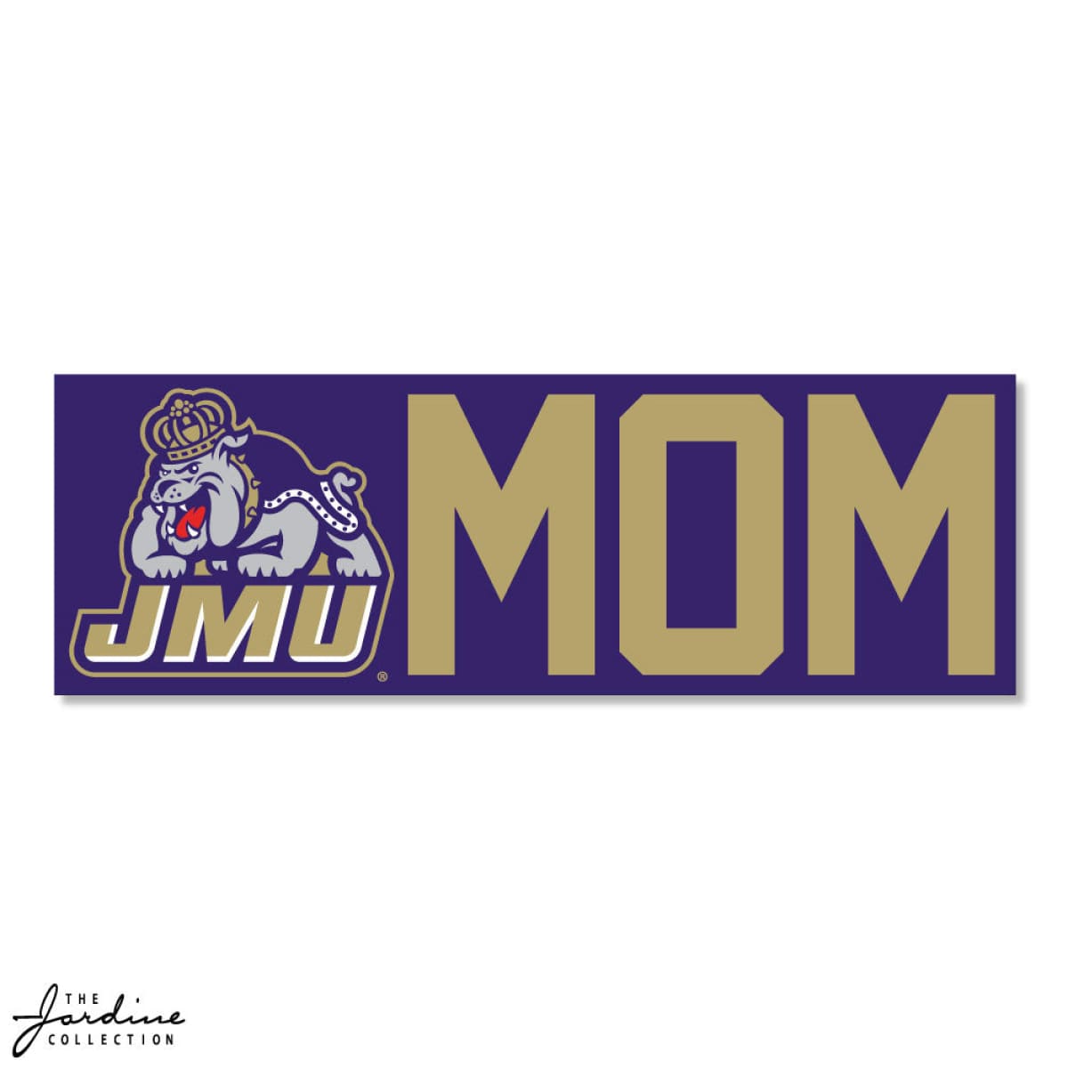 High-quality vinyl car window clings displaying JMU Dukes pride. Ideal for moms, dads, alumni, and fans, these versatile and vibrant decals let everyone know you're a proud member of the JMU community.