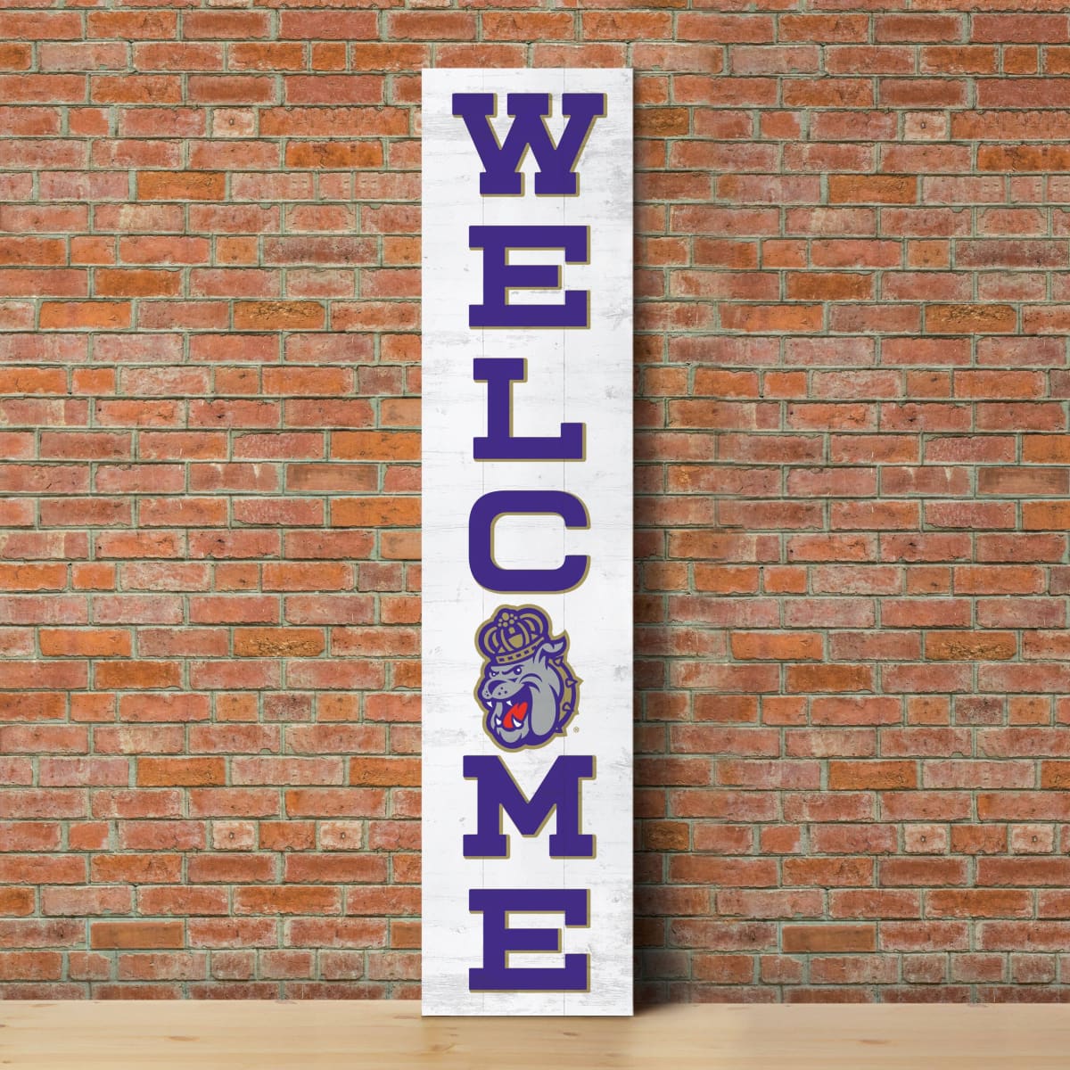 JMU Dukes Welcome Porch Leaner - Sign