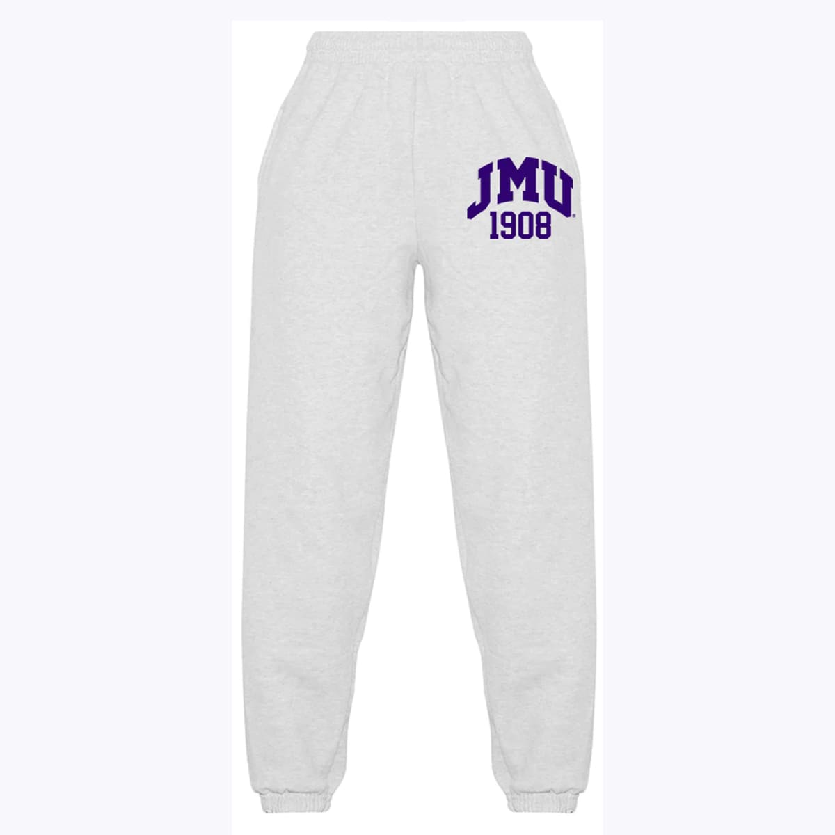 Experience comfort and school pride with our JMU Established Sweatpants! Made of high-quality materials, these sweatpants feature the iconic university logo for a stylish look. Perfect for lounging or hitting the gym, show off your Dukes spirit in these must-have sweatpants. Go Dukes!