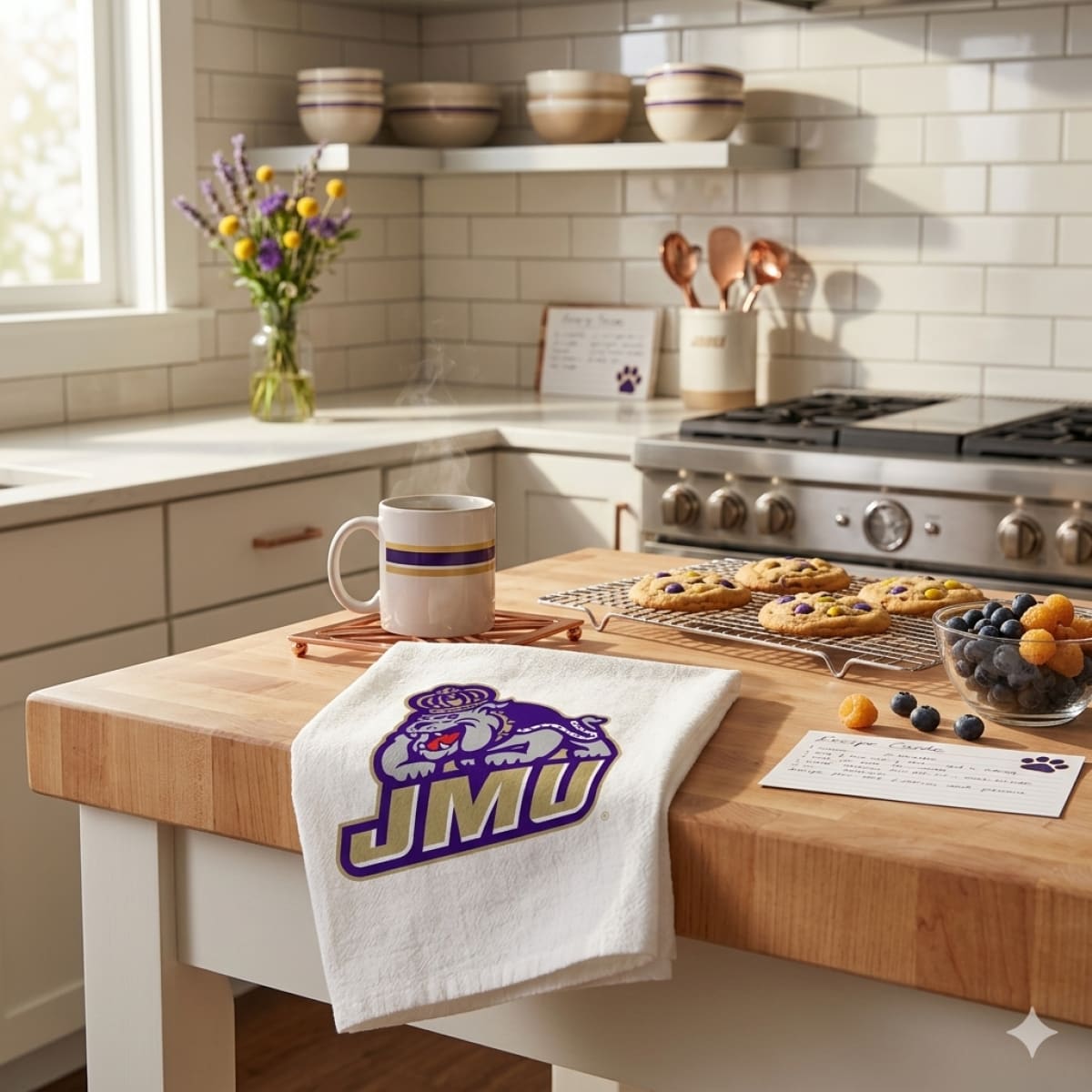 JMU Flour Sack Large Kitchen Towel - Towel