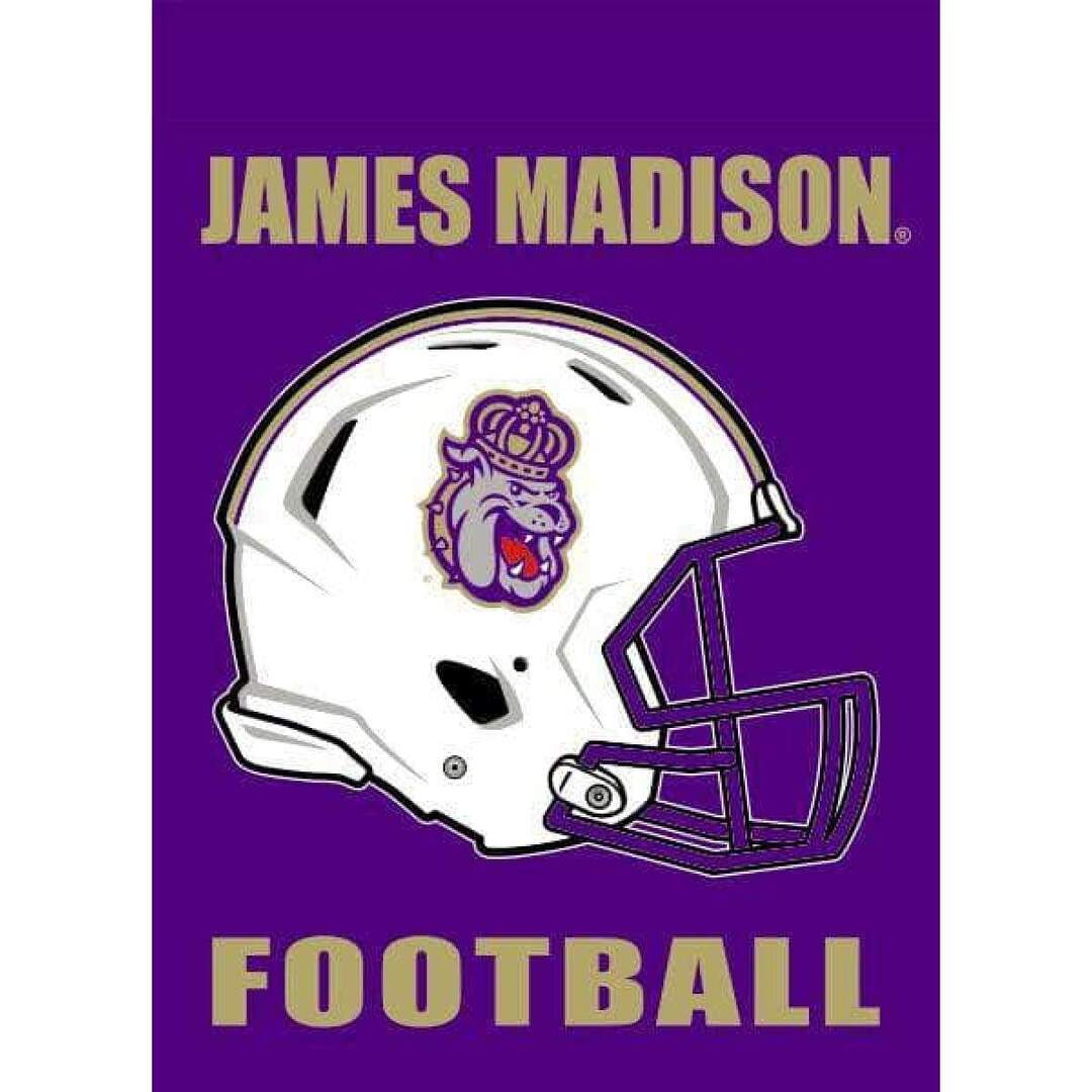 JMU Football Garden Flag - IN STOCK