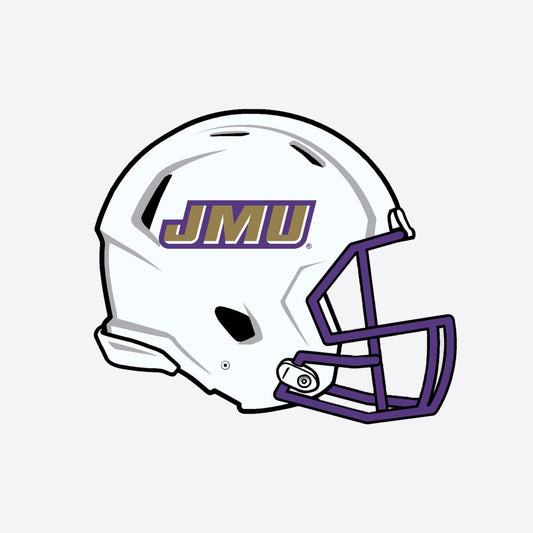 JMU Football Helmet Magnet - Ref Magnet