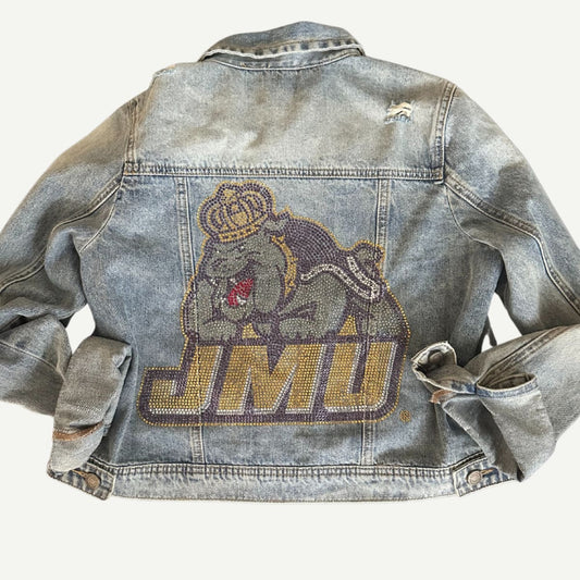 JMU_Game_Day_Denim_Jacket_Back