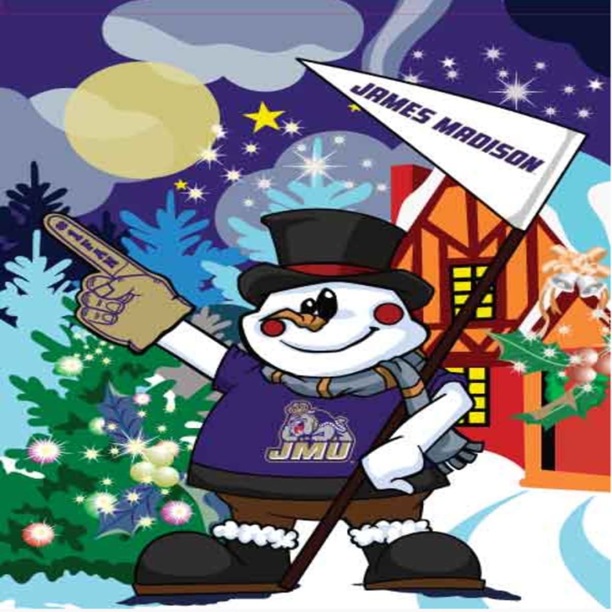 JMU Holiday Banners