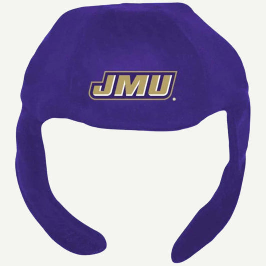 JMU Kids Chin Strap Beanie, Official JMU Kids Apparel, Premium Cotton Beanie, Imported Kids Beanie, JMU Logo, Cozy and Stylish, Colder Months