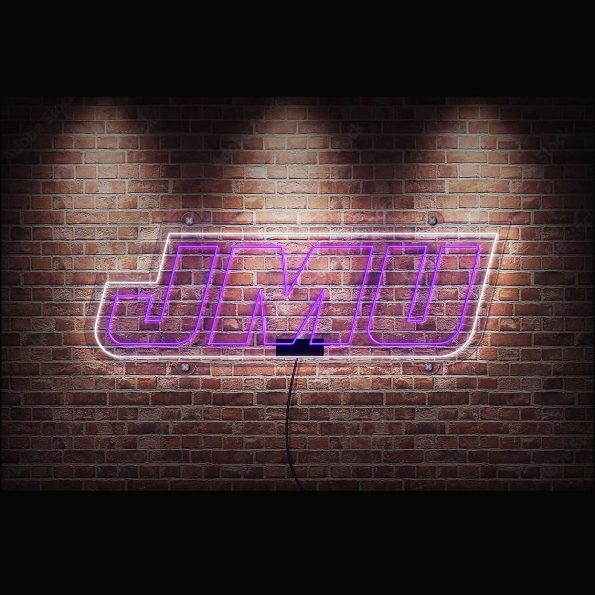 JMU LED Neon Sign - CLEAR - Neon Sign