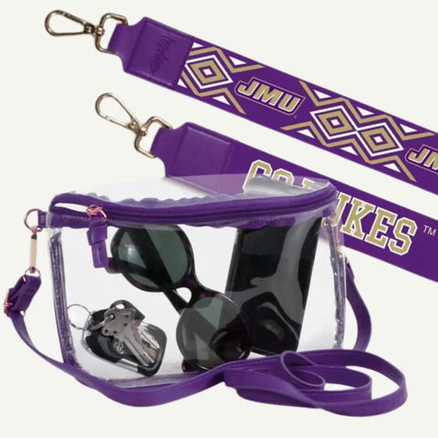 Show Your Spirit with JMU Clear Bags – Essential Styles