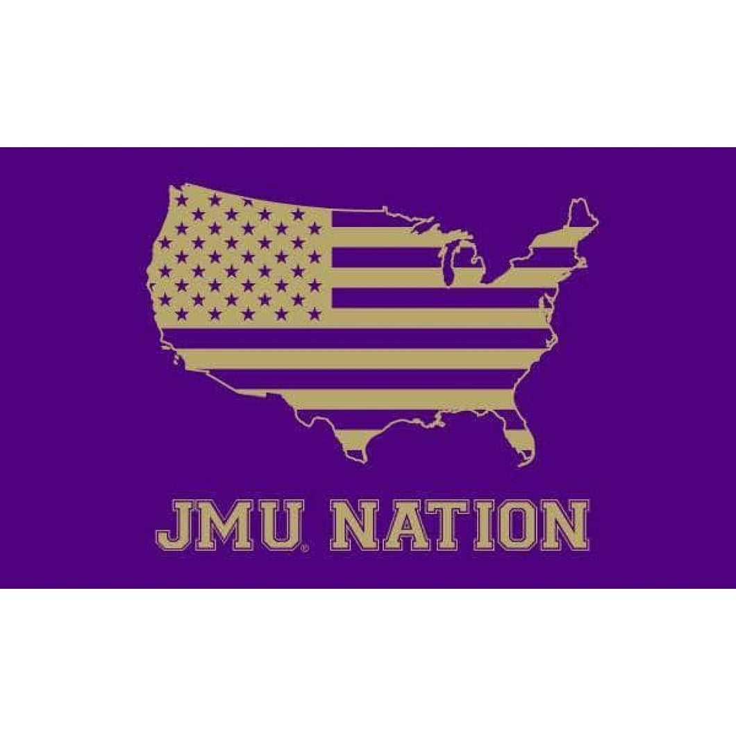 JMU Nation 3' x 5' Flag