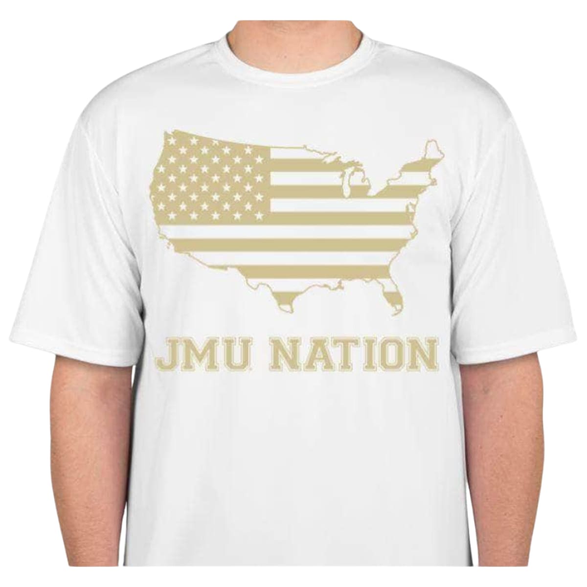 JMU Nation Men’s/Unisex Short Sleeve Cooling Performance