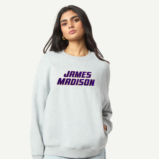 JMU SWEATSHIRTS GRAY FEMALE