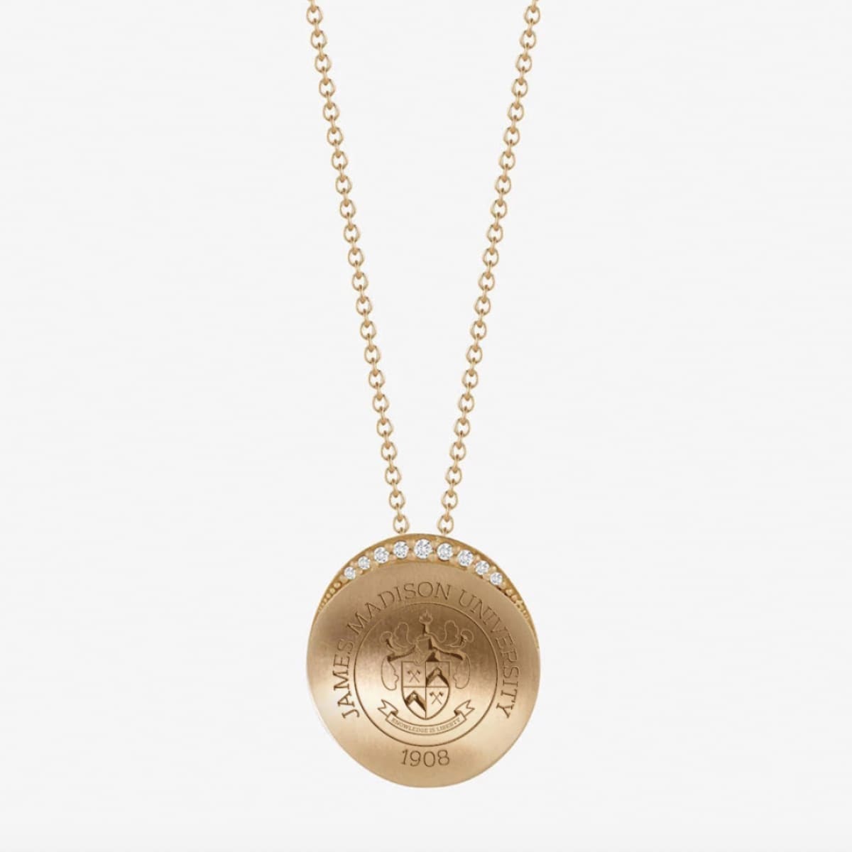 JMU Organic Crest Necklace by Kyle Cavan - 14K GOLD