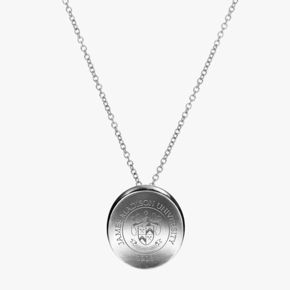 JMU Organic Crest Necklace by Kyle Cavan - STERLING SILVER