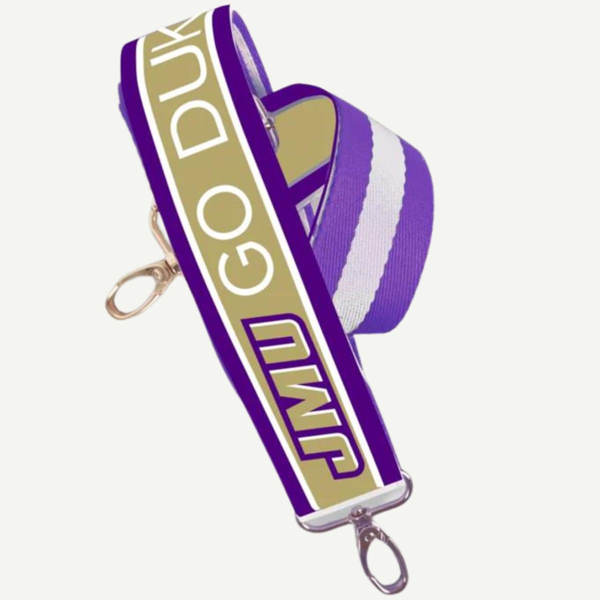 JMU Purse/Guitar Shoulder Strap - IN STOCK - Clear Bag